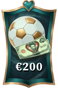 Place a  €200  bet on Sports